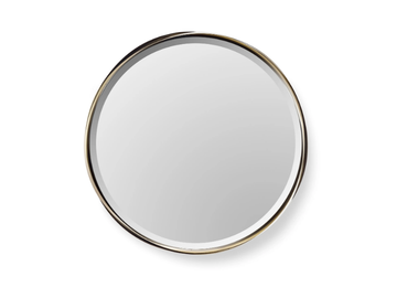 RODIN - Round wall-mounted framed mirror by Cantori - view 2