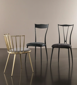 VILMA NEW - Iron chair open back by Cantori - view 3