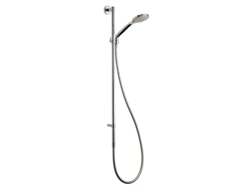 COSÌ SLIDING RAIL WITH WATER CONNECTION - ABS shower wallbar with hand shower and hose by Carimali - view 3