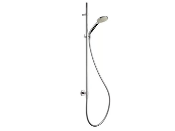 COSÌ SLIDING RAIL WITH WATER CONNECTION - ABS shower wallbar with hand shower and hose by Carimali - view 2