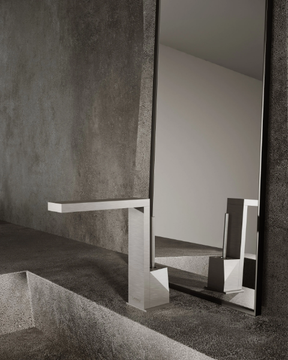 DSIDE 0-DSD0701-CR - Countertop single handle washbasin mixer without waste by Carimali - view 3