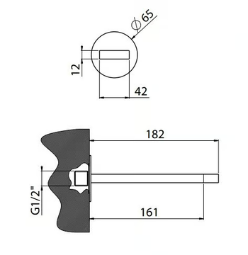 MYSPRING 0-SPZ2900-CR - Wall-mounted sink spout by Carimali - view 3