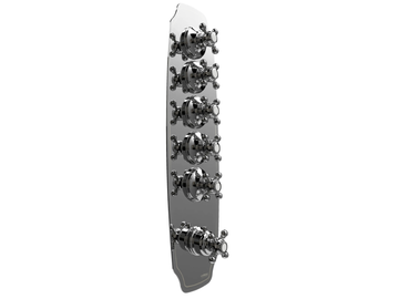 COLONIAL 21054/21064 - Recessed thermostatic shower mixer with plate by Carimali - view 2