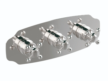 COLONIAL 21345/21355/21365 - Recessed shower mixer with diverter by Carimali - view 3