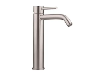 NAVIS 0-NVS1701-316 - High 1 hole countertop stainless steel washbasin mixer by Carimali - view 2