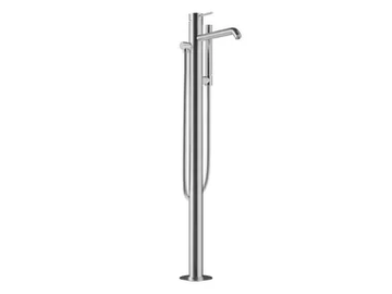 NAVIS 0-NVS7302EST-316 - Floor standing stainless steel bathtub mixer with hand shower by Carimali - view 2