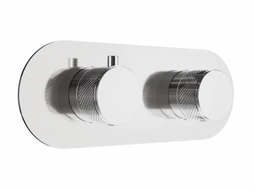RACE 0-RCE4101EST/O-CR / 0-RCE4102EST/O-CR - Thermostatic Recessed shower mixer by Carimali - view 2