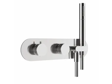 RACE 0-RCE5101EST-CR / 0-RCE5102EST-CR - Thermostatic Recessed shower mixer with hand shower by Carimali - view 2