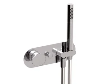 ILTONDO 0-ITD5703EST-CR - Single handle ABS shower mixer with hand shower by Carimali - view 2