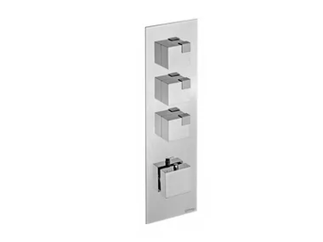 OCUBE 0-OCB4002EST-CR - Recessed thermostatic shower mixer with plate by Carimali - view 2