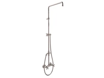 OTELLO 00-0004-CR - Wall-mounted shower panel with diverter by Carimali - view 2