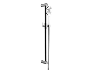 STILO 1.0 - Brass shower wallbar with hand shower and hose by Carimali - view 2