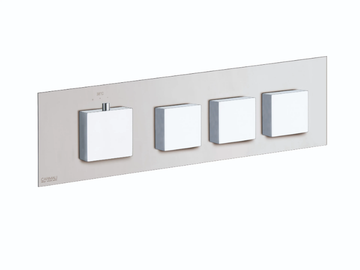 ILQUADRO 21032EST-CR - Recessed thermostatic shower mixer by Carimali - view 2