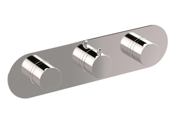ILTONDO 21248/21258/21268 - Recessed thermostatic shower mixer with plate by Carimali - view 3