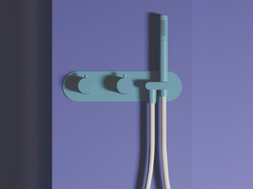 ILTONDO 21528EST/A-CR/21538EST/A-CR - Recessed shower mixer with hand shower by Carimali - view 2