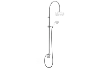 TELESCOPIC COLONIAL 00020/ID / 00020/ED - Wall-mounted shower panel with diverter by Carimali - view 2