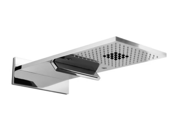YES 26870/S-CR/26872-CR - Wall-mounted built-in stainless steel waterfall shower by Carimali - view 2