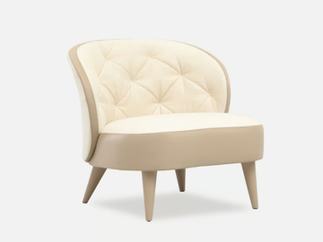 ASOLO - Tufted leather armchair by Casa - view 2