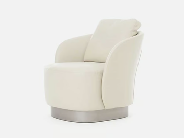 BONAMICO - Leather armchair with armrests by Casa - view 2