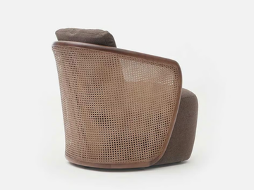 CASSOLA - Fabric armchair with armrests by Casa - view 3