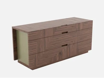 OSTIA - Wooden chest of drawers by Casa - view 2