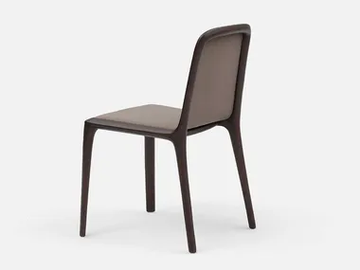 VIDOR - Upholstered wooden restaurant chair by Casa - view 2
