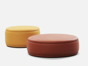 MARTANA - Upholstered round pouf by Casa - view 2