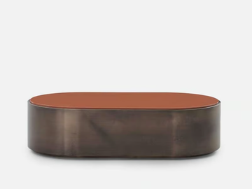 PANAREA - Oval metal coffee table by Casa - view 3