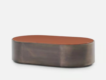 PANAREA - Oval metal coffee table by Casa - view 2