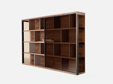 PILONE - Open wooden bookcase by Casa - view 3