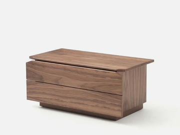 ISMARA - Rectangular wooden bedside table with drawers by Casa - view 3