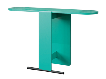 ELEPHANT - Oval wood veneer console table by Casamilano - view 2