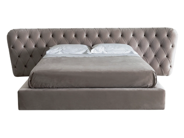 ROYALE CAPITONNÉ - Double bed with tufted headboard by Casamilano - view 2