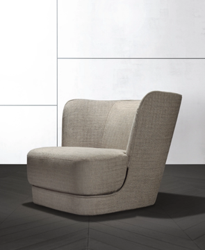 ROYALE - Fabric armchair with removable cover by Casamilano - view 3