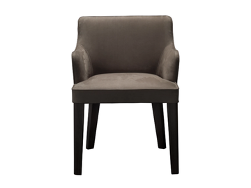 ROYALE - Fabric chair with armrests by Casamilano - view 2