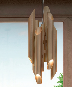 SHARD/RDX - LED Painted steel pendant lamp by Casamilano - view 3