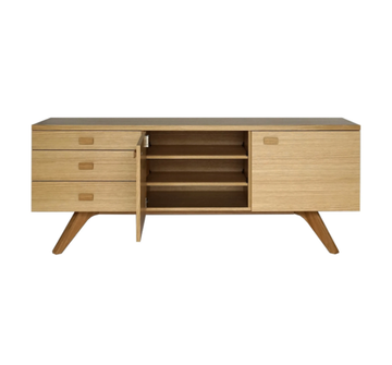 CROSS - Wood veneer sideboard by Case - view 3