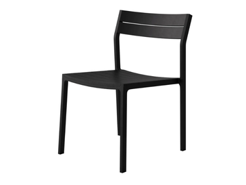 EOS - Powder coated aluminium chair by Case - view 2