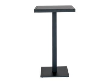 EOS - Square powder coated aluminium high table by Case - view 3