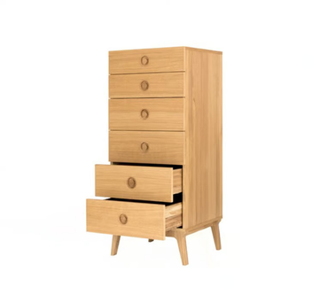 VALENTINE - Oak chest of drawers by Case - view 3