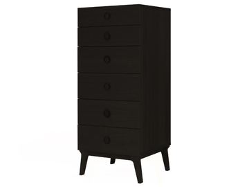 VALENTINE - Black stain chest of drawers by Case - view 2