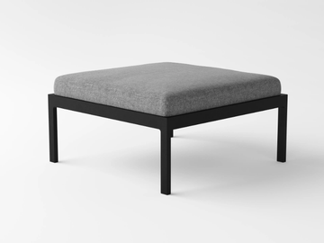 EOS - Square Sunbrella® garden pouf by Case - view 2