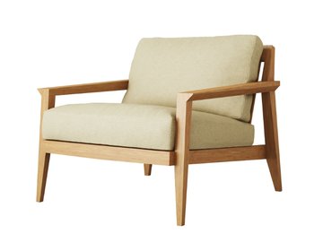 STANLEY - Fabric armchair with armrests by Case - view 2