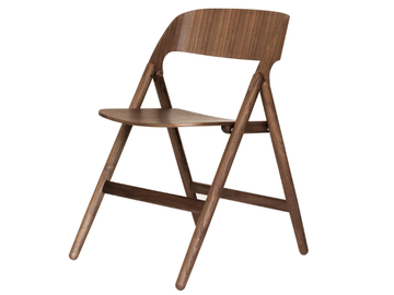 NARIN - Folding walnut chair by Case - view 2
