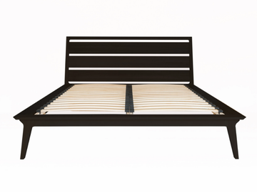 VALENTINE - Black stain king size bed by Case - view 2