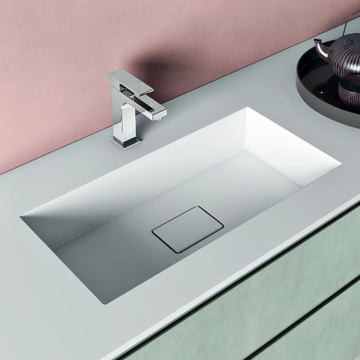 SEGNO - Single wall-mounted melamine-faced chipboard vanity unit with drawers by Cerasa - view 3
