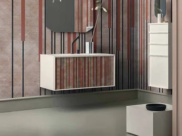 DES CAPSULE N.1 42 - Wall-mounted vanity unit with drawers by Cerasa - view 2