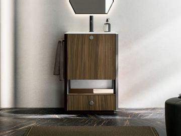 HONEY - Floor-standing single vanity unit with drawers by Cerasa - view 2