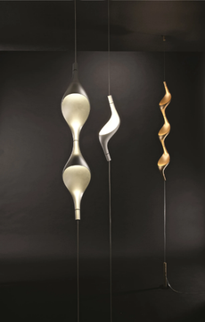 ACQUA FILO - LED suspension lamp in steel and aluminum by Cini&Nils - view 3
