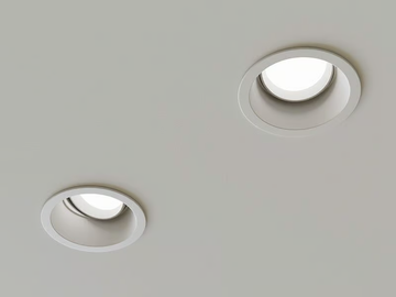 INDICE TONDO REG - Adjustable LED aluminium spotlight for false ceiling by Cini&Nils - view 2